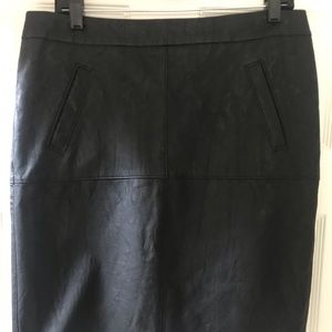 CAbi Fleather Skirt